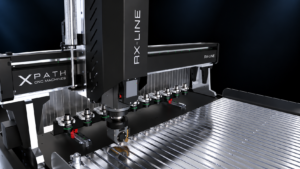RX-LINE CNC milling machine spindle with power options up to 8 kW
